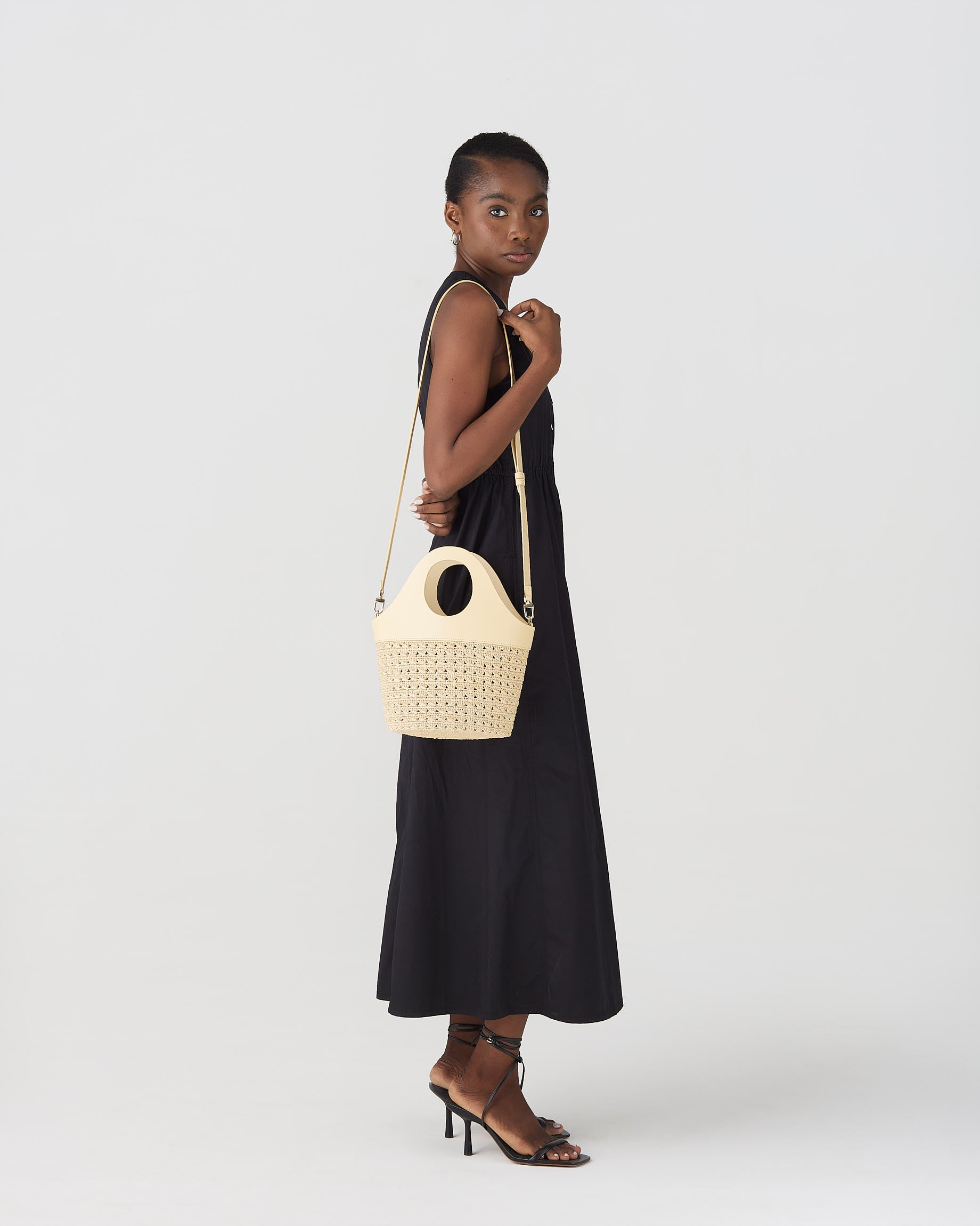 Pauline Bucket Naturel M - Kaloes