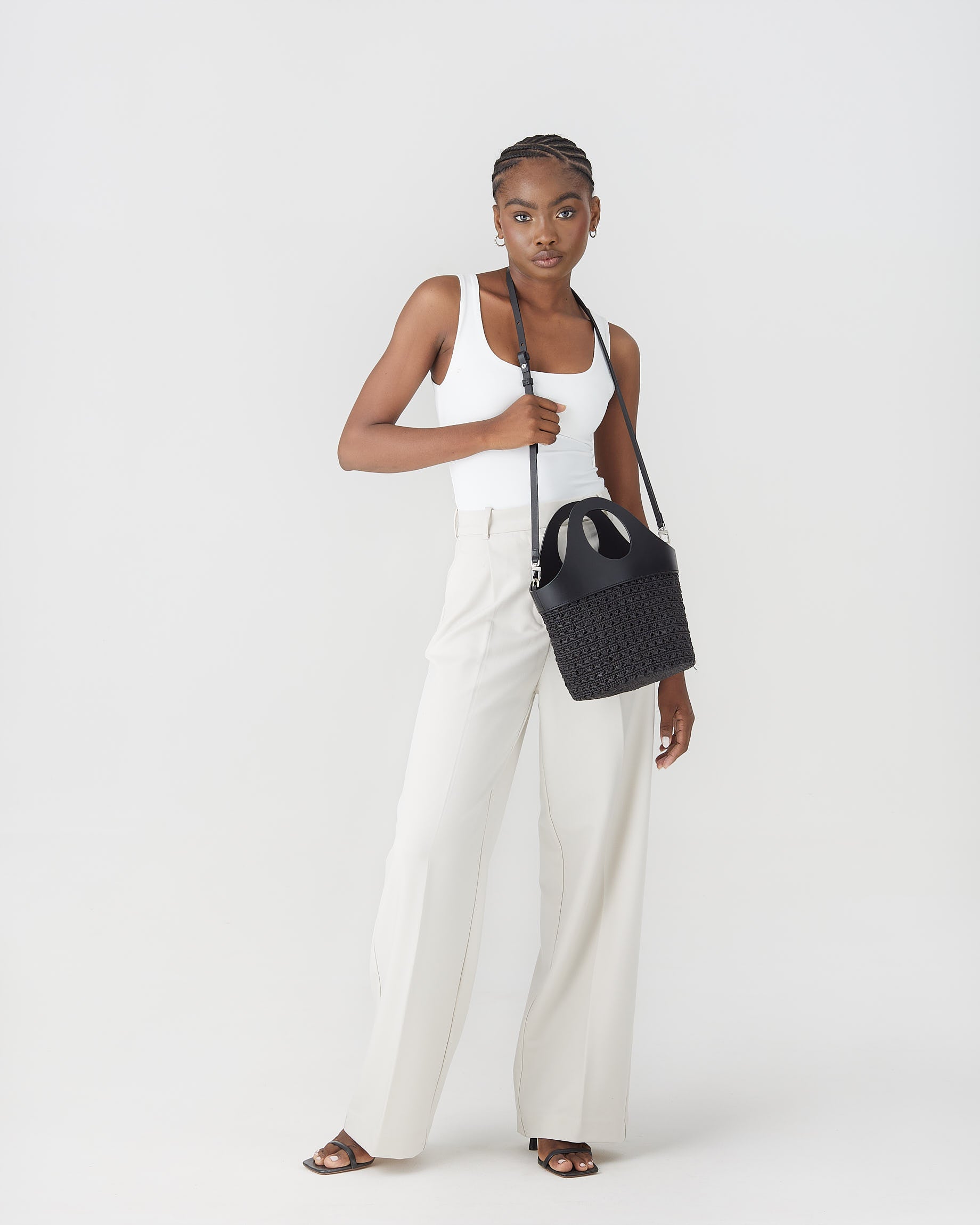 Pauline Bucket Noir M - Kaloes