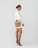 Pauline Bucket Taupe M - Kaloes