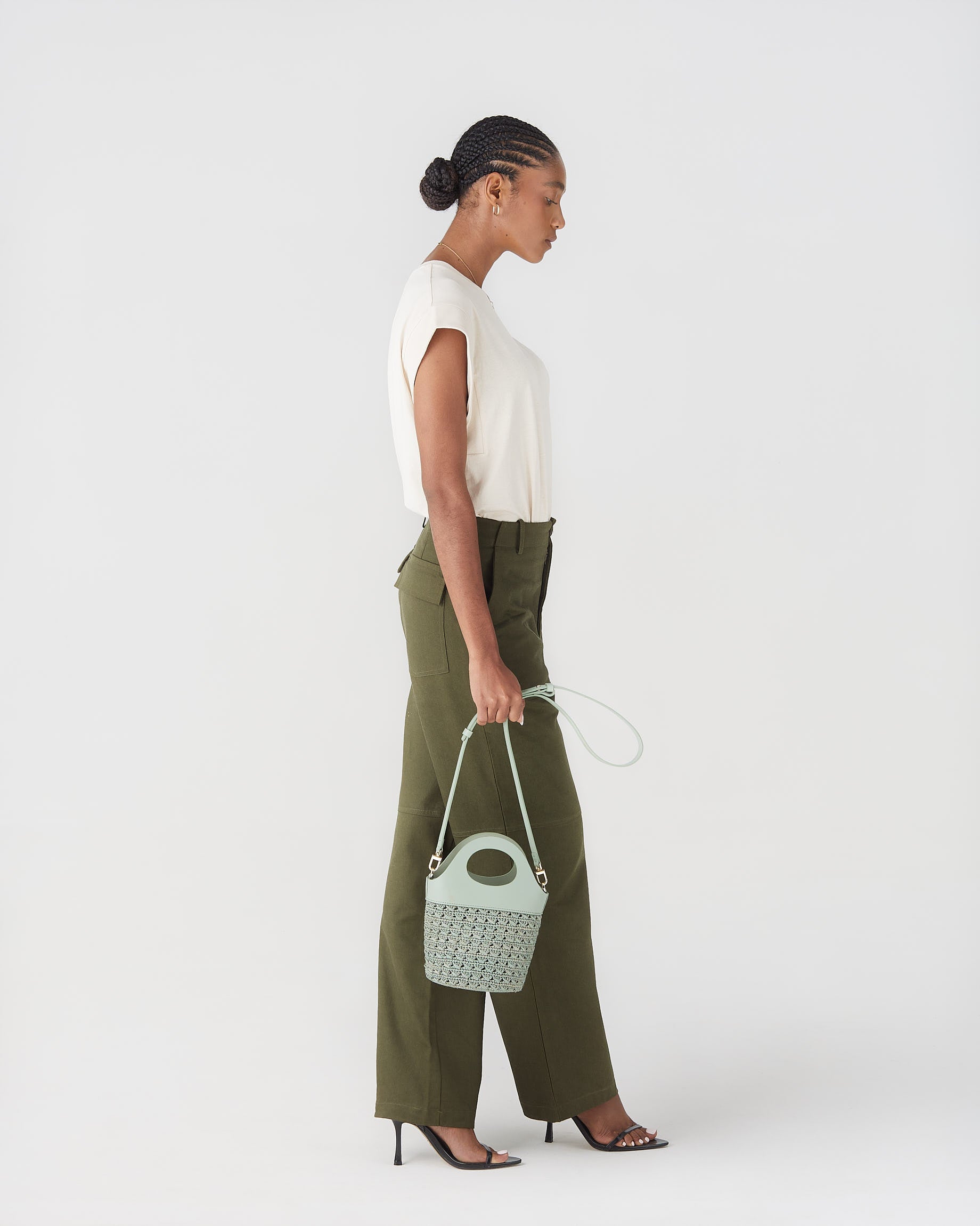 Pauline Bucket Sauge S - Kaloes
